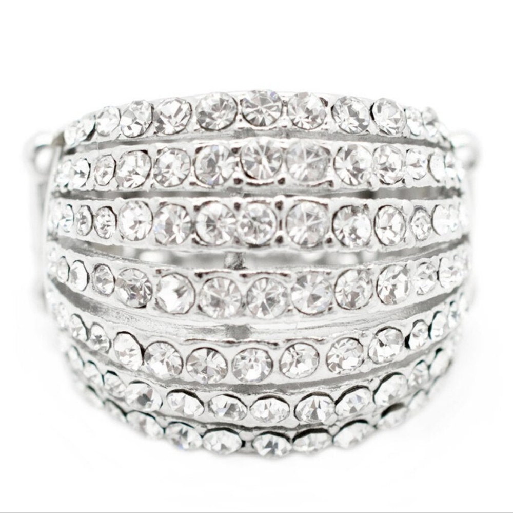 Blinding Brilliance White Ring